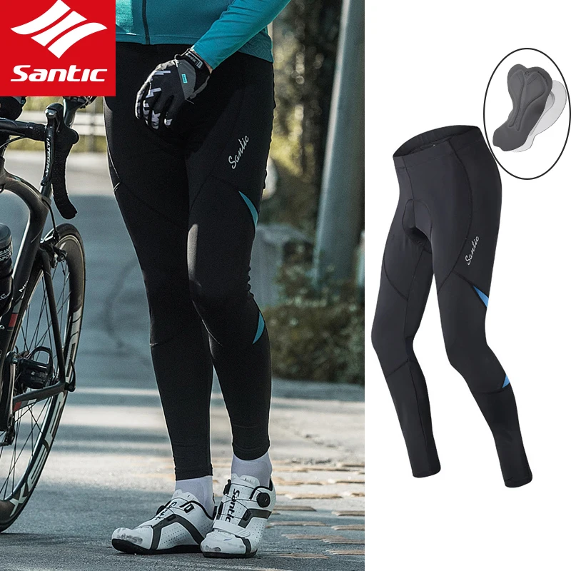 

Велосипедные штаны Santic мужские, светоотражающие длинные брюки для горных велосипедов, быстросохнущие дышащие, весна-осень