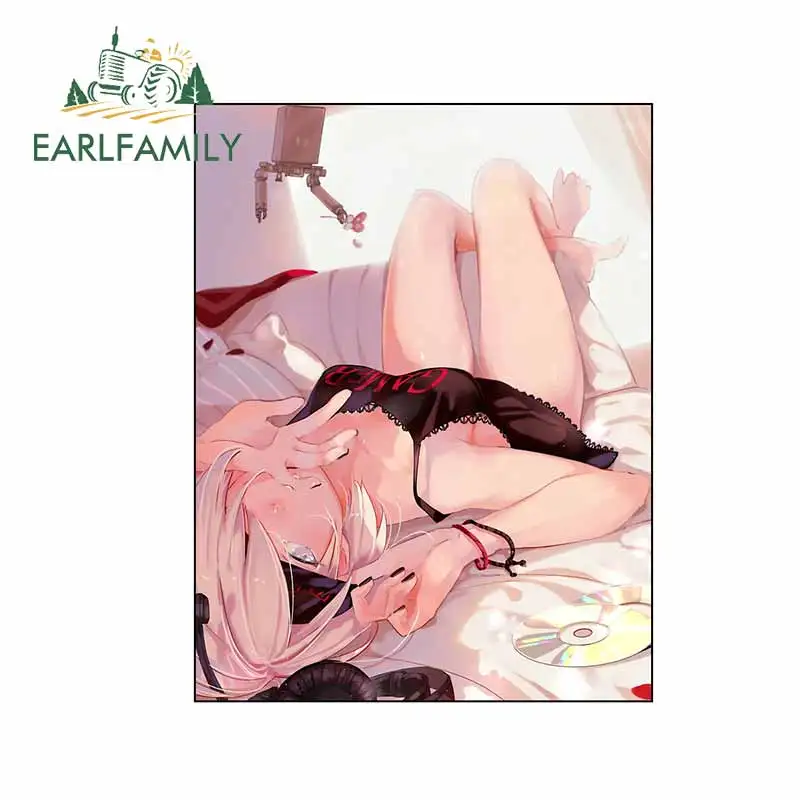 

EARLFAMILY 13 см x 9,9 см для кузова аниме для автомобиля Наклейка на лобовое стекло автомобильные наклейки кондиционер креативный виниловый матер...
