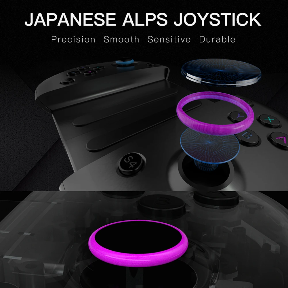 

Portable Type C Game Controller Non-Bluetooth Telescopic Phone Holder Gamepad Extendable Joystick for 6.68 inch Android iPhone