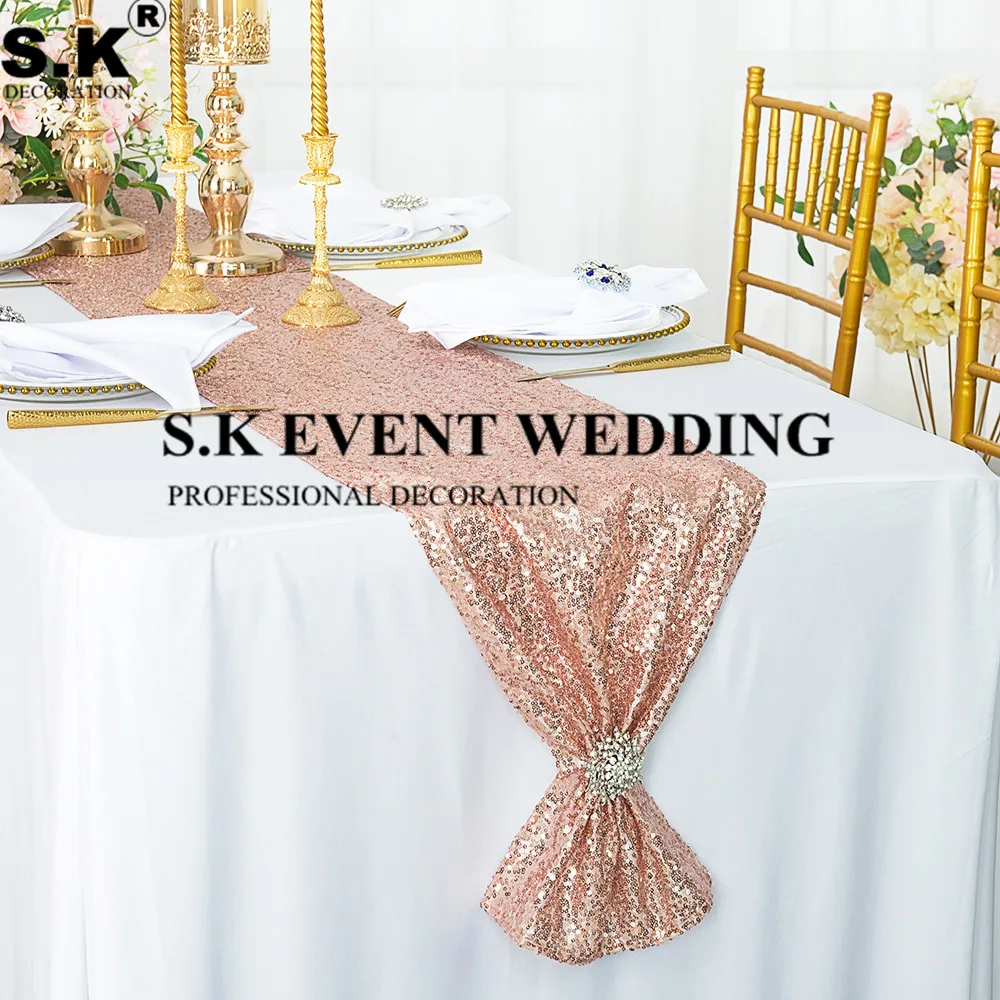 Оптовая цена вечерние скатерти с блестками для скатертей свадебные украшения
