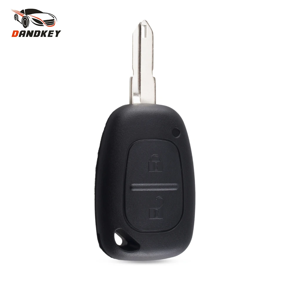 Dandkey 2 кнопки дистанционного ключа Fob оболочка чехол пустой для Vauxhall/Opel Vivaro/ Renault