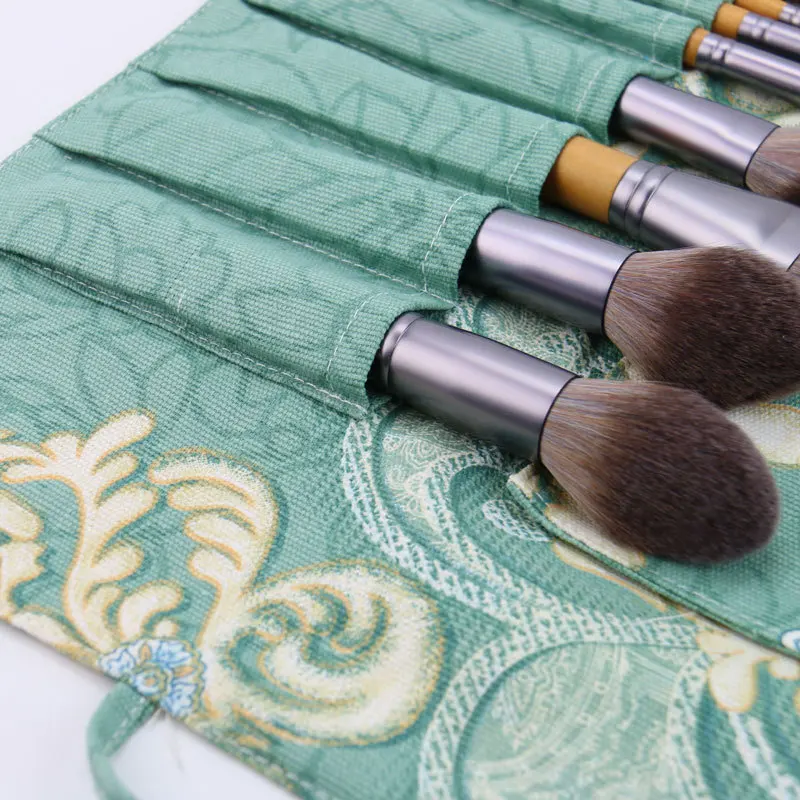 1 шт. рулон кисти для макияжа чехол держатель косметики с кисточками на поясе