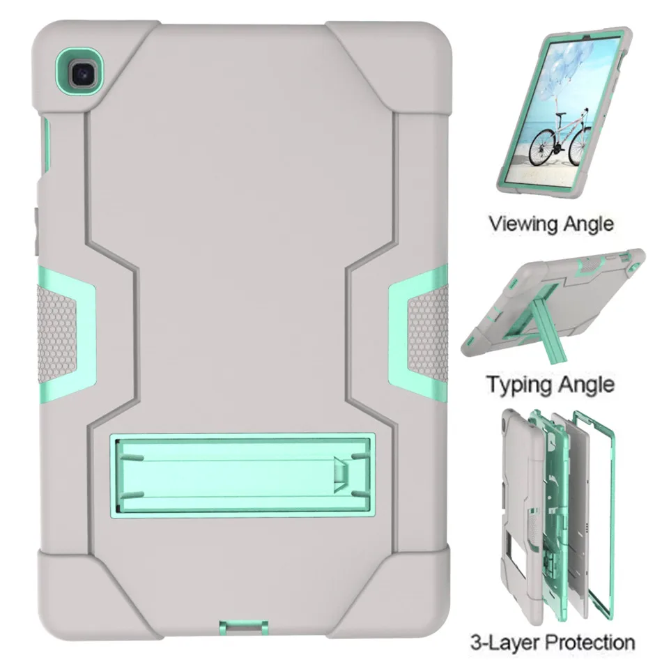 Чехол для samsung T720 SM-T725 Funda для планшета, безопасный для кожи, противоударный чехол tab S5e 10,5, встроенный чехол с подставкой+ пленка - Цвет: 11