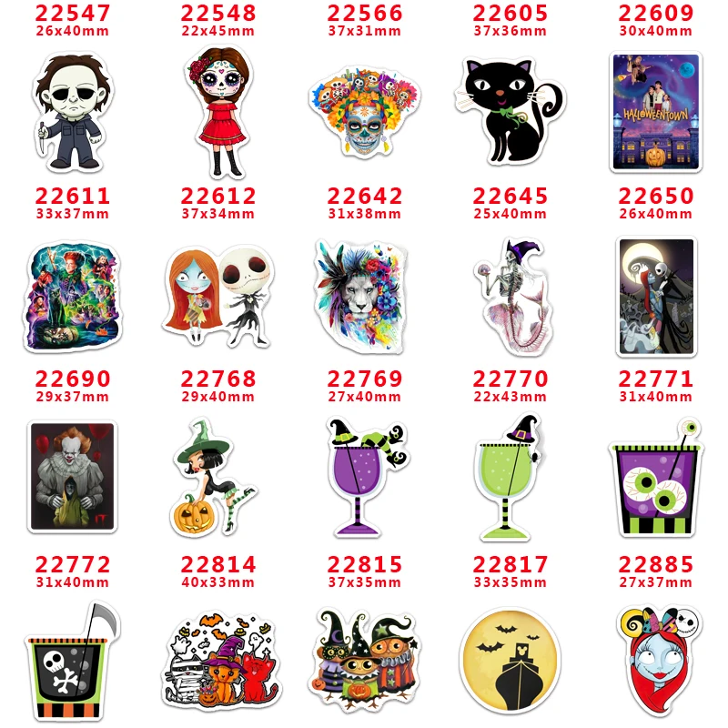 30 шт hollaween характер плоское украшение из смолы PR 22547