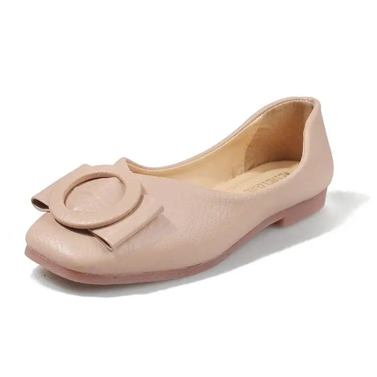 

2021 Luxury Women Shoes Flat Loafers Luxury Shoes Women Designers Platform Shoes Leather Casual Square Toe Spring/Autumn