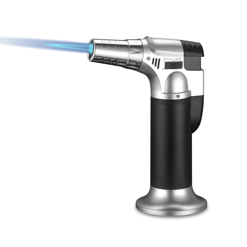 

Spray Gun 1300 C Torch Jet Lighter Butane Gas Flame Refillable Fuel Welding Lighter Gasoline BBQ Kitchen Outdoor Big Firepower