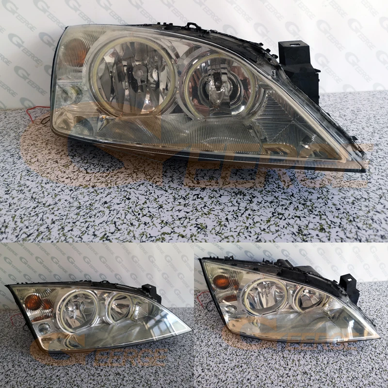 Для Ford Mondeo MK3 2000-2007 салон отличный Дневной светильник Ультра яркое освещение COB комплект светодиодов «глаза ангела»