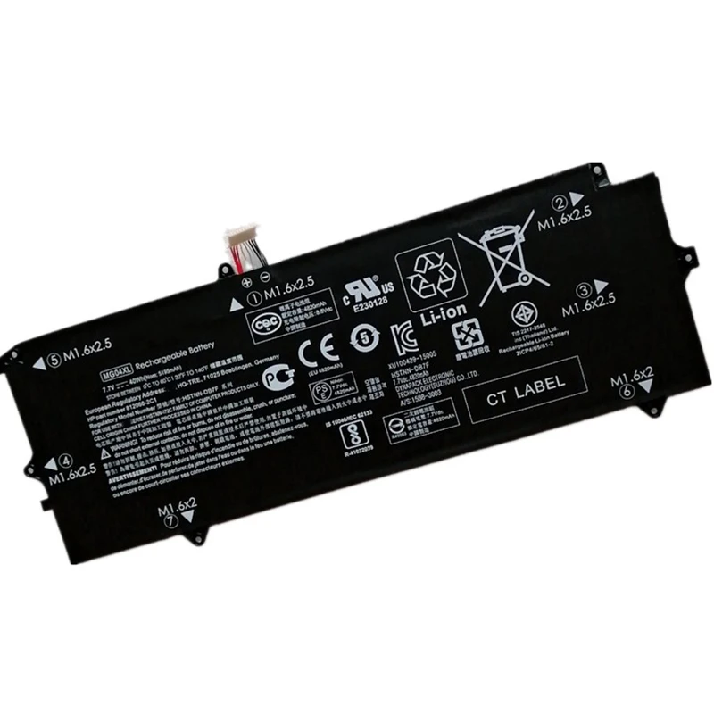 Оригинальный новый аккумулятор MG04XL для ноутбука HP Elite X2 1012 G1 Tablet 812060 2C1 2B1 812205 001 HQ TRE