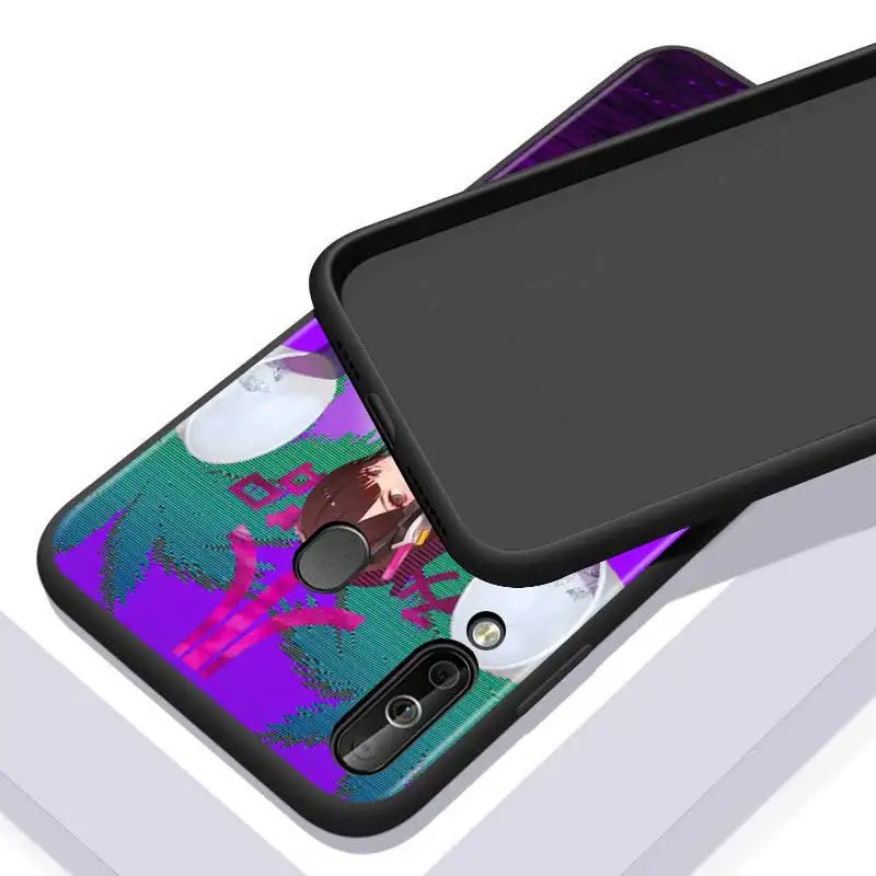 

Vaporwave Glitch Anime for Huawei P Smart Z S Plus 2020 2019 Nova 5T 5i 5 4e 4 3i 3e 3 2i Phone Case Bright Black Cover