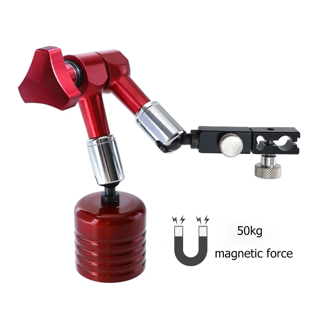 

350 мм регулируемый циферблат тестового индикатора, универсальный магнитный держатель-подставка для циферблата, база индикатора, подставка ...