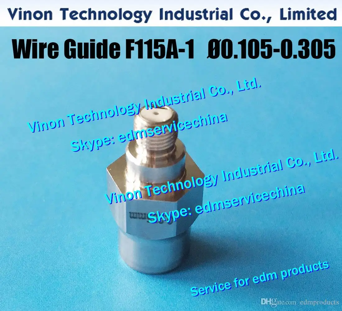 

F115A-1 Ø0.305 Finish Cut-Diamond Guide (Double Ceramic) A290-8119-Y707 for Fanuc Level Up(iD2),iE,0iC edm lower guide d=0.305
