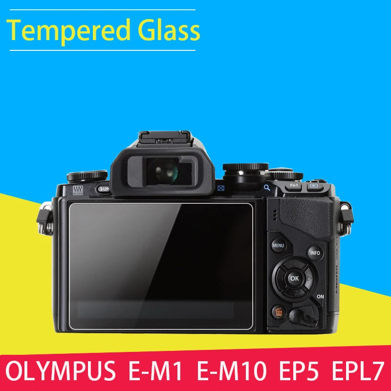 BIZOE защита для экрана камеры пленка из закаленного стекла LCD Olympus E M1 EP5 EPL7|Защита
