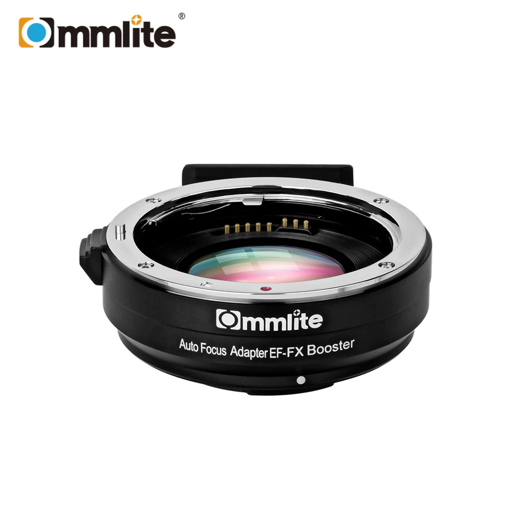 

Commlite CM-EF-FX Booster 0.71x Reducer AF Lens Mount Adapter for Canon EF/EF-S Lens to FUJIFILM FX-Mount X-T4/T3/T30/PRO3/T2