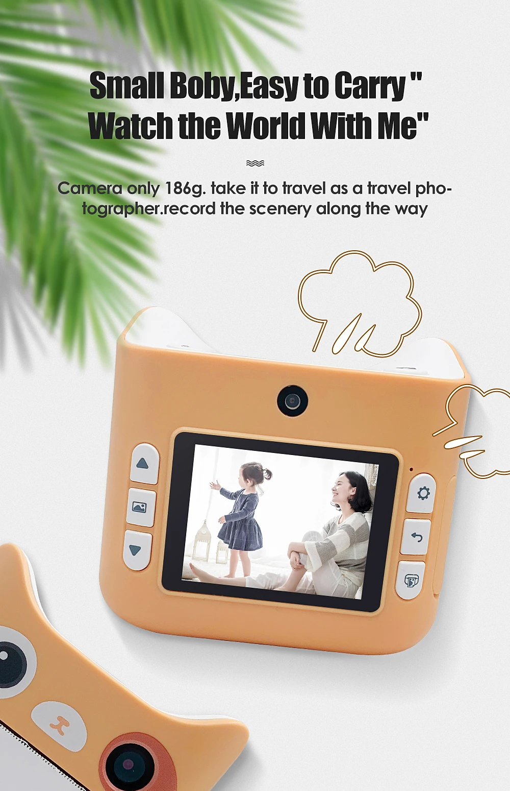 Câmera das Crianças com Impressão Presente de Natal Digital de Vídeo Instantânea Fotos Câmera Crianças Brinquedos Menino Menina Bonito 1080p 5 Computers & Electronics