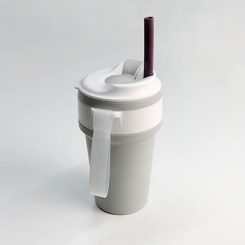 

Fscool New Silicone Folding Sports Water Bottle Water Cup Portable Travel Office Coffee Cup Silicone Cup