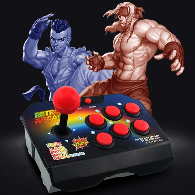 Классические игровые консоли Ретро рокер поддержка ТВ выход игровая консоль 16