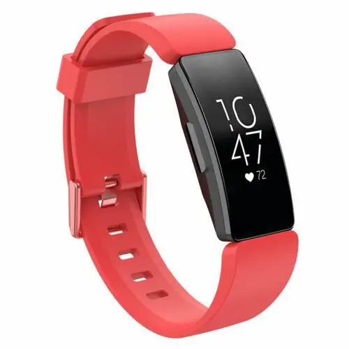 Ремешок для Fitbit Inspire HR, мягкий силиконовый ремешок для часов, сменный ремешок для Fitbit Inspire, умные аксессуары для ношения - Цвет: red