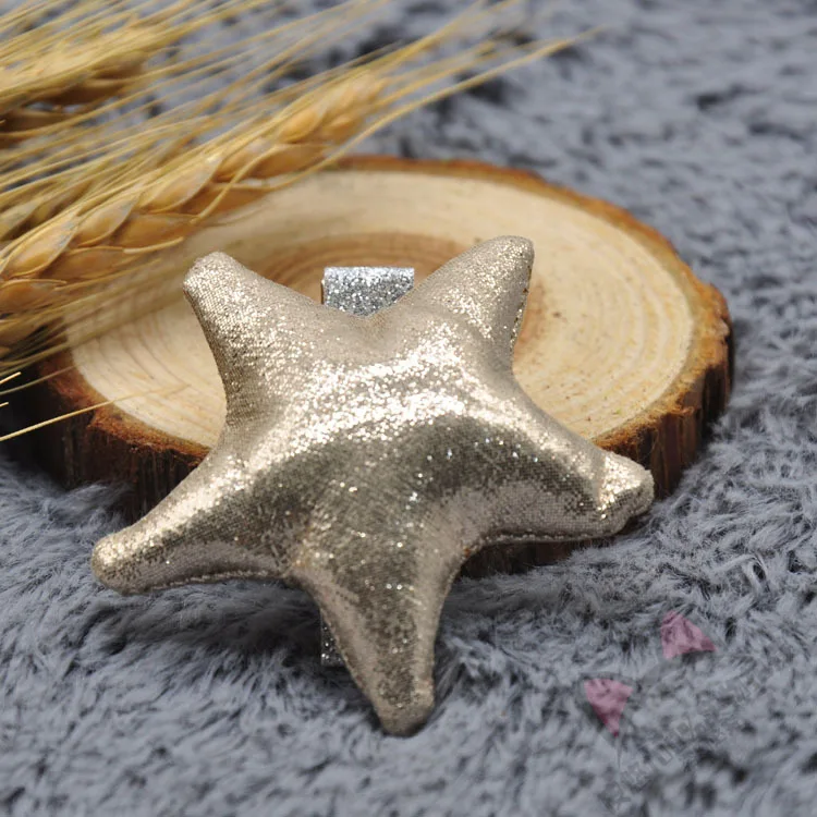 

Children's hair accessories headdress Girls sparkling star hairpin baby side clip bangs clip