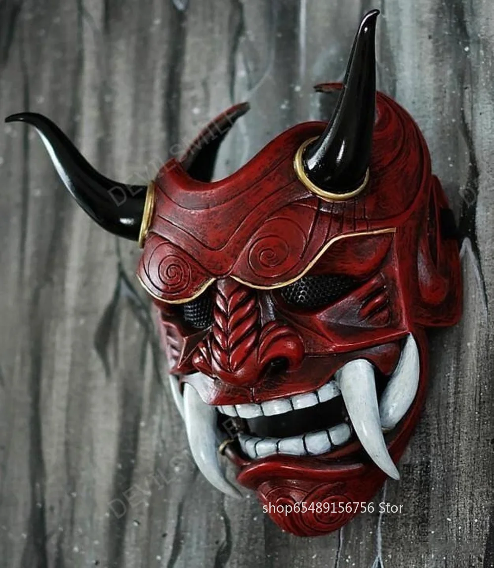 Аниме маска амурая красная пражна коспай нох латексная гримаса Забавный