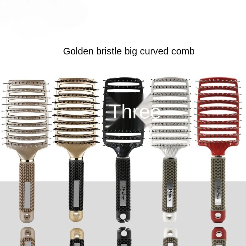 

Hair Shape Big Curve Comb Aircraft Head Big Back Head Golden Pig Mane Rib Comb