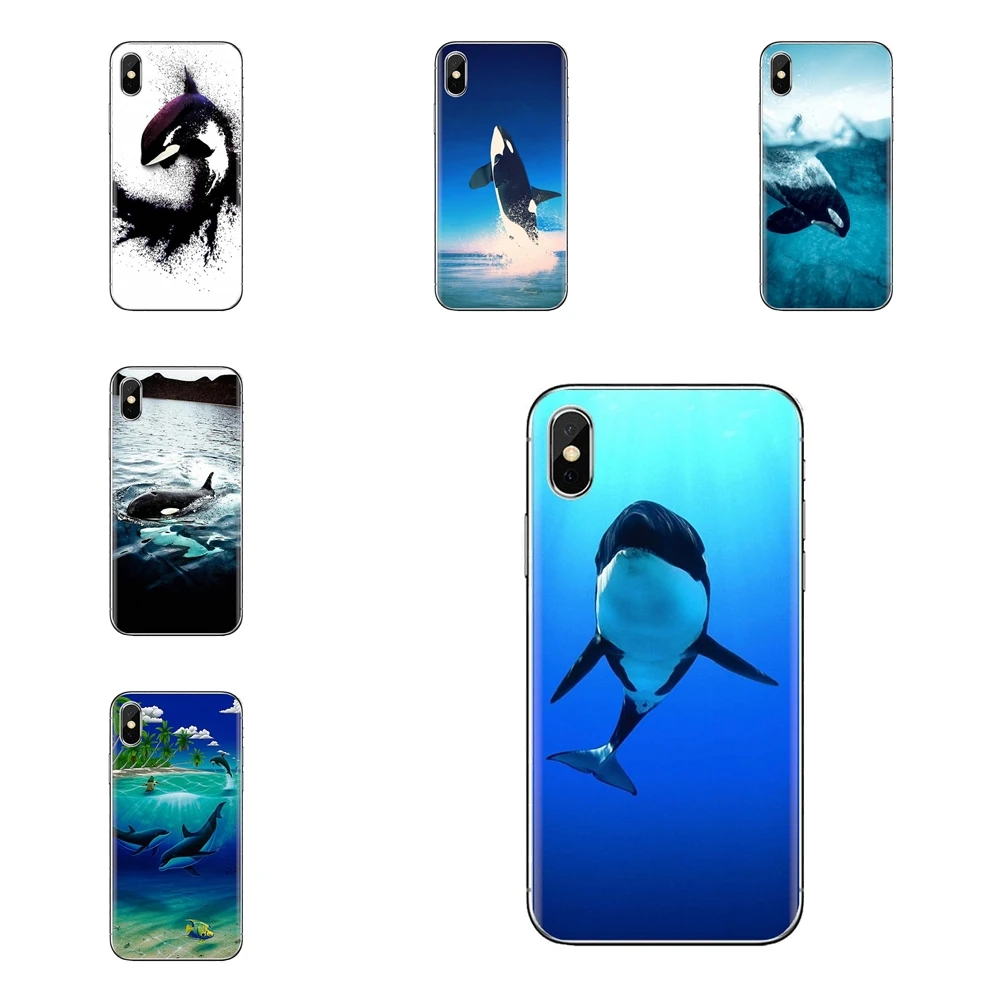 Для huawei mate Honor 4C 5C 5X6X7 7A 7C 8 9 10 8C 8X20 Lite Pro силиконовый чехол для телефона Killer Whale Orca