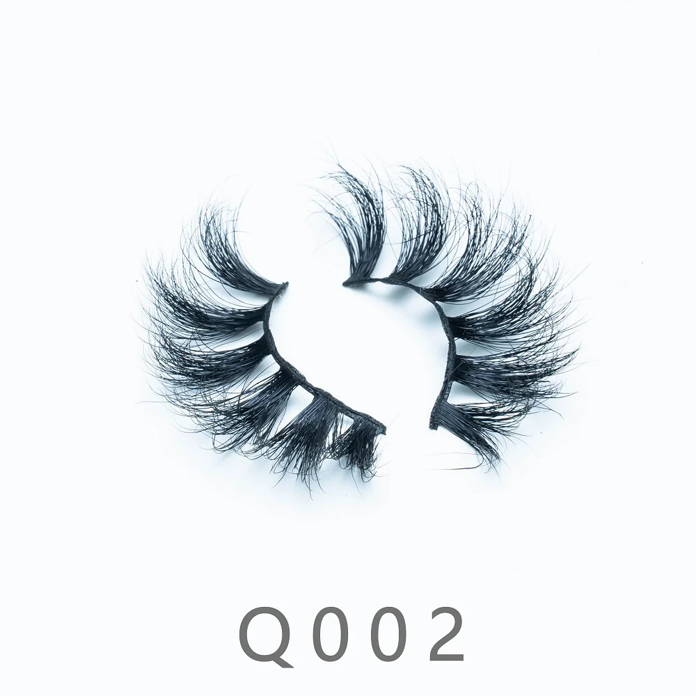 

Q1 Wholesale 3D Fluffy Long 22mm Mink Lashes Bulk Vendors False Eyelashes Pack Faux Visofree Natural 5D Wispy Mink Lashes Strips