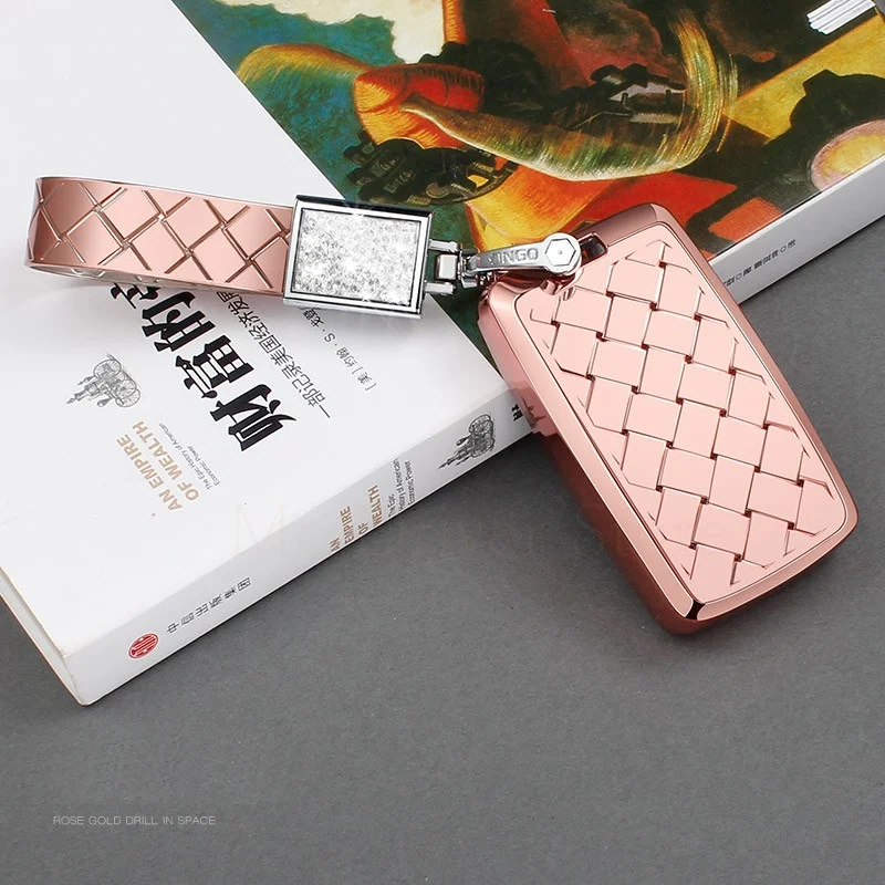 

Car Key Case Dedicated Diamond Crystal Styling Shell For 2018 Land Rover Range Rover Sport Discovery 5 models Smart keychian
