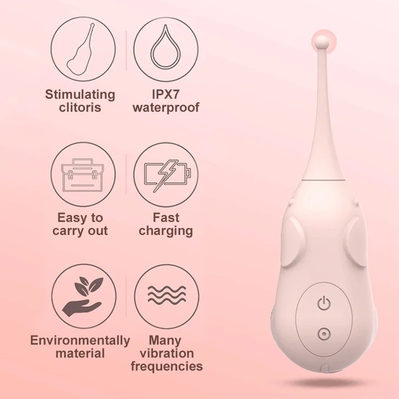 Female high frequency G-spot vibrator clitoris stimulator vagina pudenda false penis masturbation device adult sex toy and | Красота и