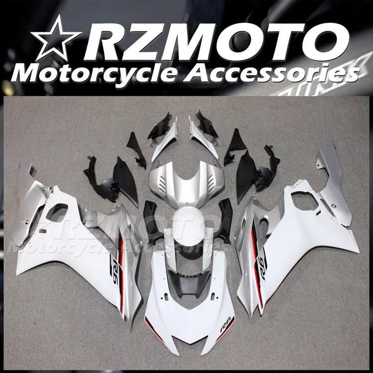 

Новый комплект обтекателей для мотоцикла ABS, подходит для YAMAHA YZF-R6 2017 2018 2019 2020 R6 17 18 19 20 21, красивый белый корпус