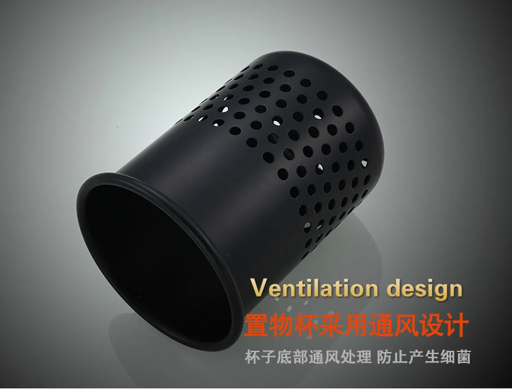 Набор аксессуаров для ванной комнаты #8 полка сушки волос Матовый держатель