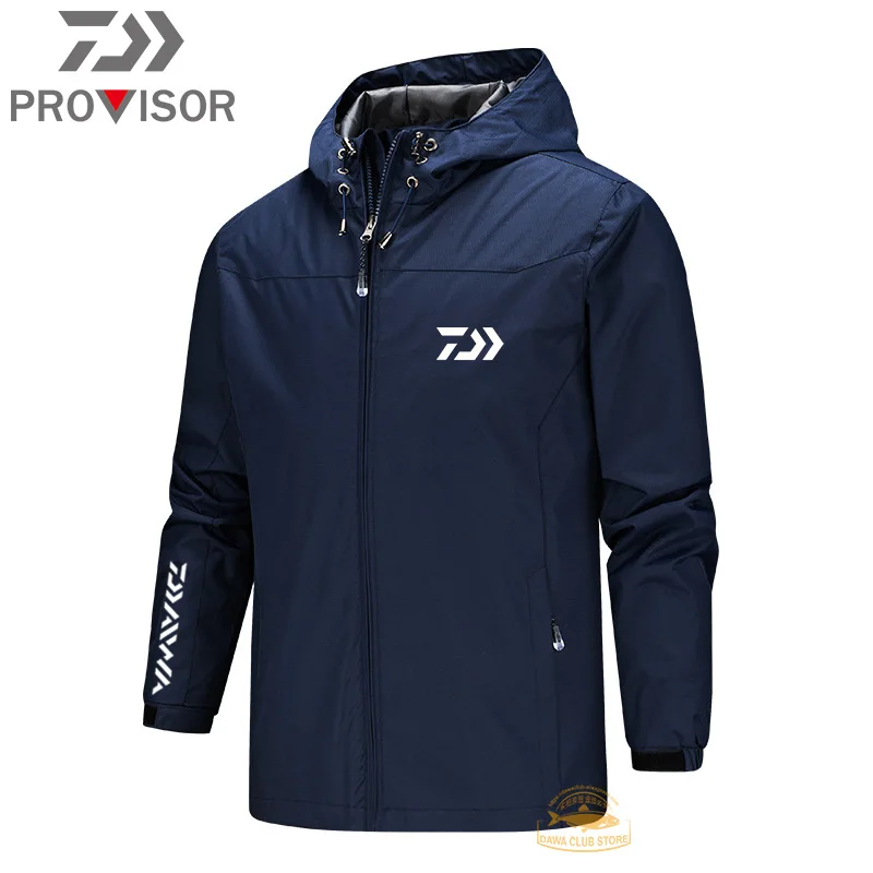 

DAIWA Professional Fishing Clothes Fall/Winter Men's Outdoor Sports Waterproof on Foot Suit Riding Camping Windproof Jacket