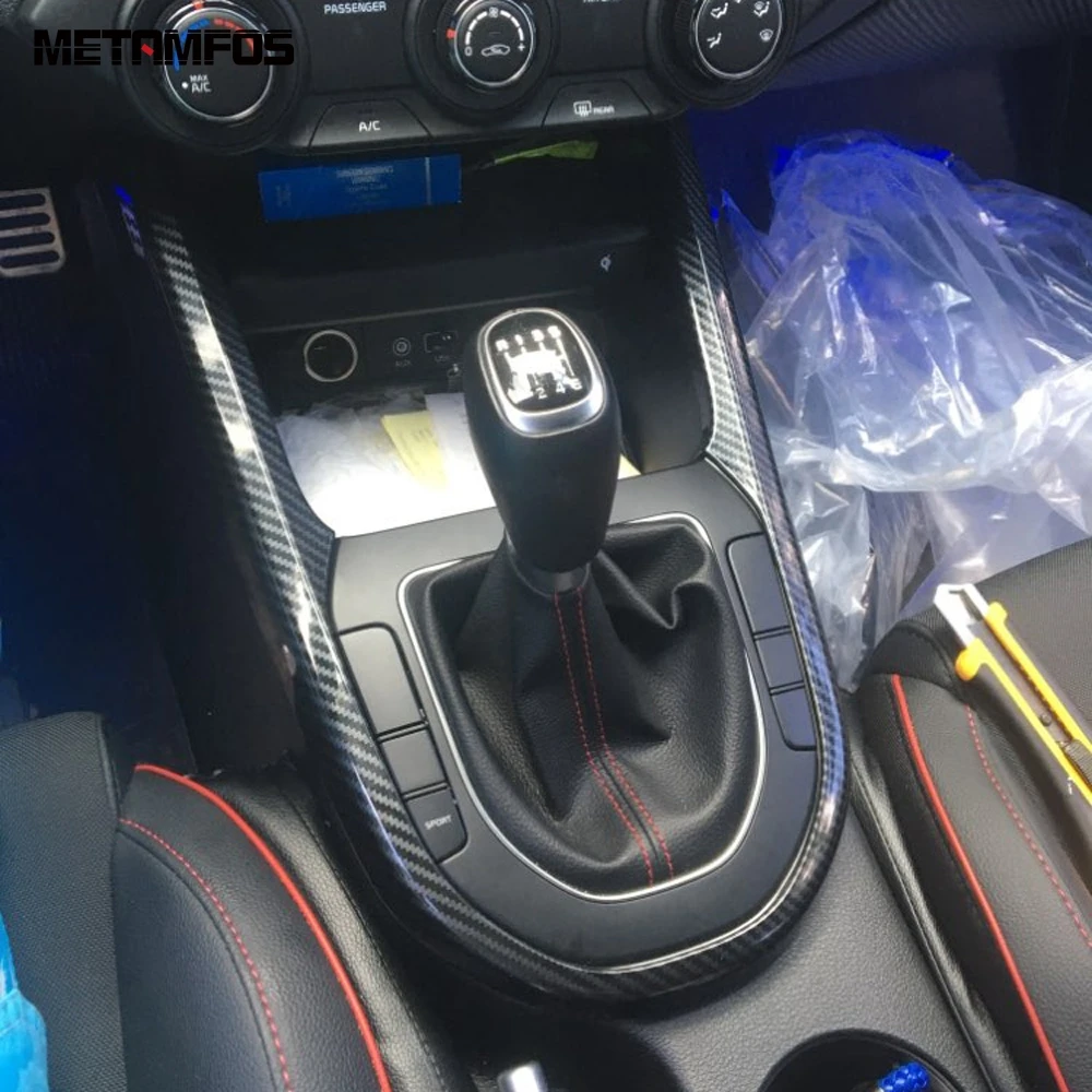 Для Kia Forte Cerato k3 2019 2020 углеродное волокно дверная ручка крышка литье отделка