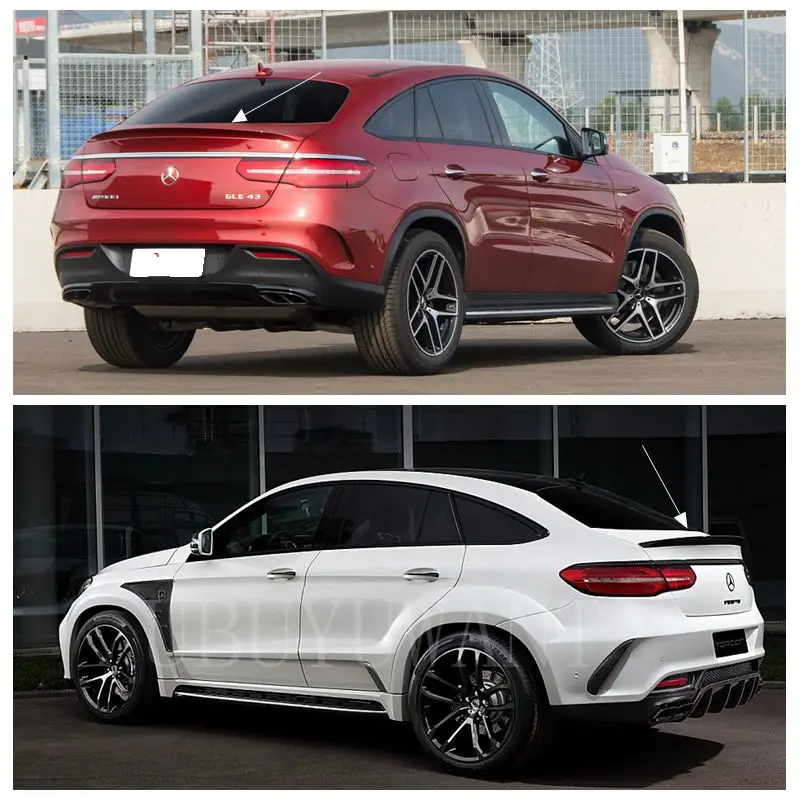 UBUYUWANT для Mercedes Gle Coupe 2016 2017 2018 ABS спойлер Автомобильный задний заднее