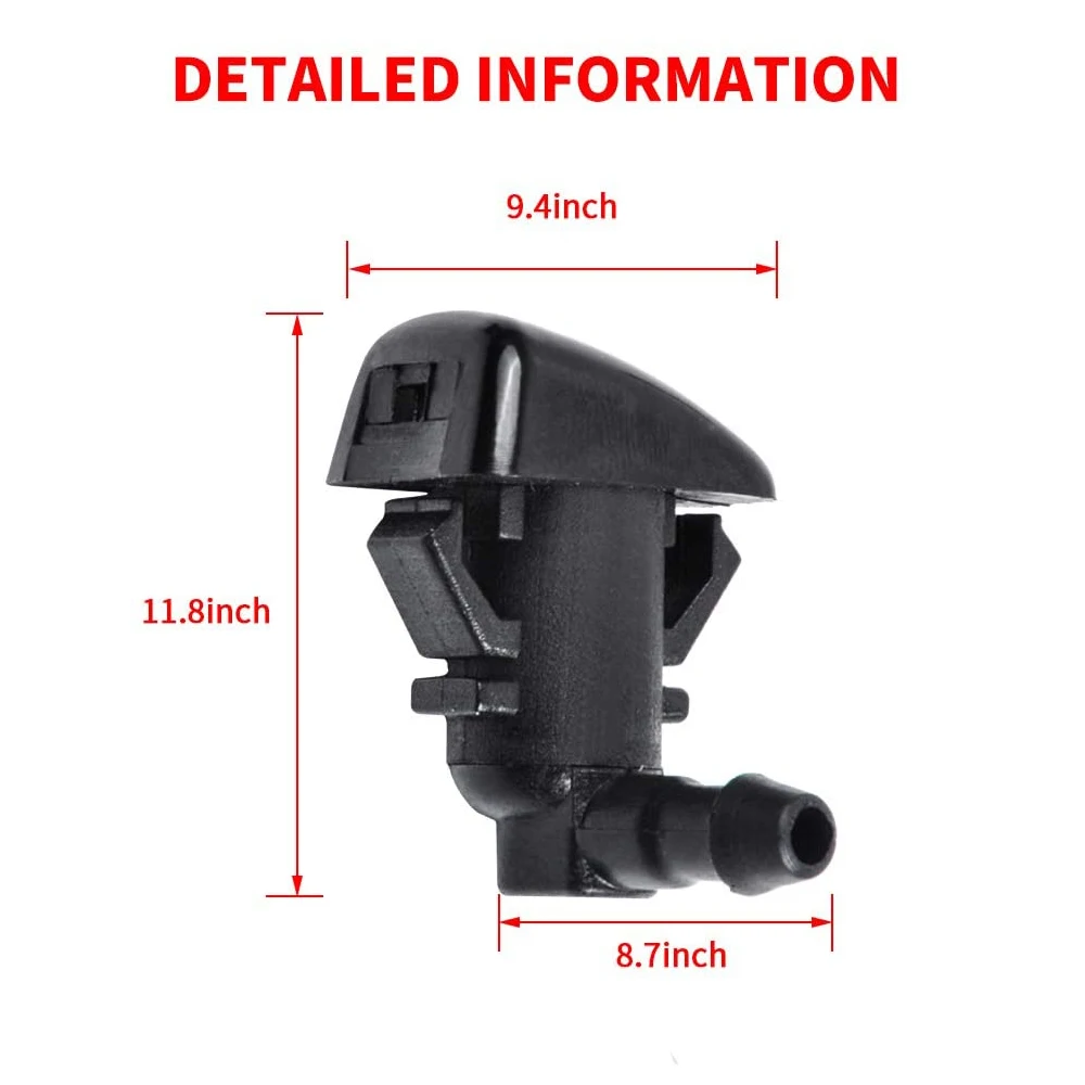 Partsworld 2 шт. 8E5Z17603A для Ford Fusion/Lincoln MKZ/Mercury Milan насадки омывателя лобового стекла
