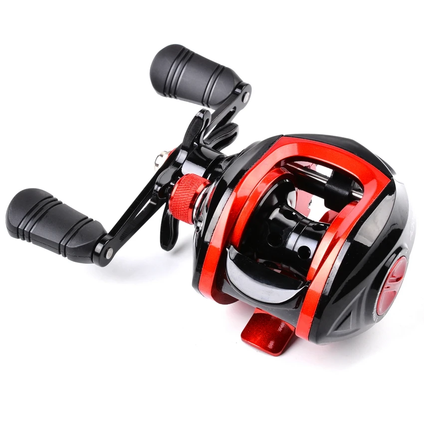 

8KG Max Drag Fishing Reel 7.2:1 Bait Casting Reel Line Spool Saltwater Aluminium Freshwater Area 18 Bearings Free Shipping