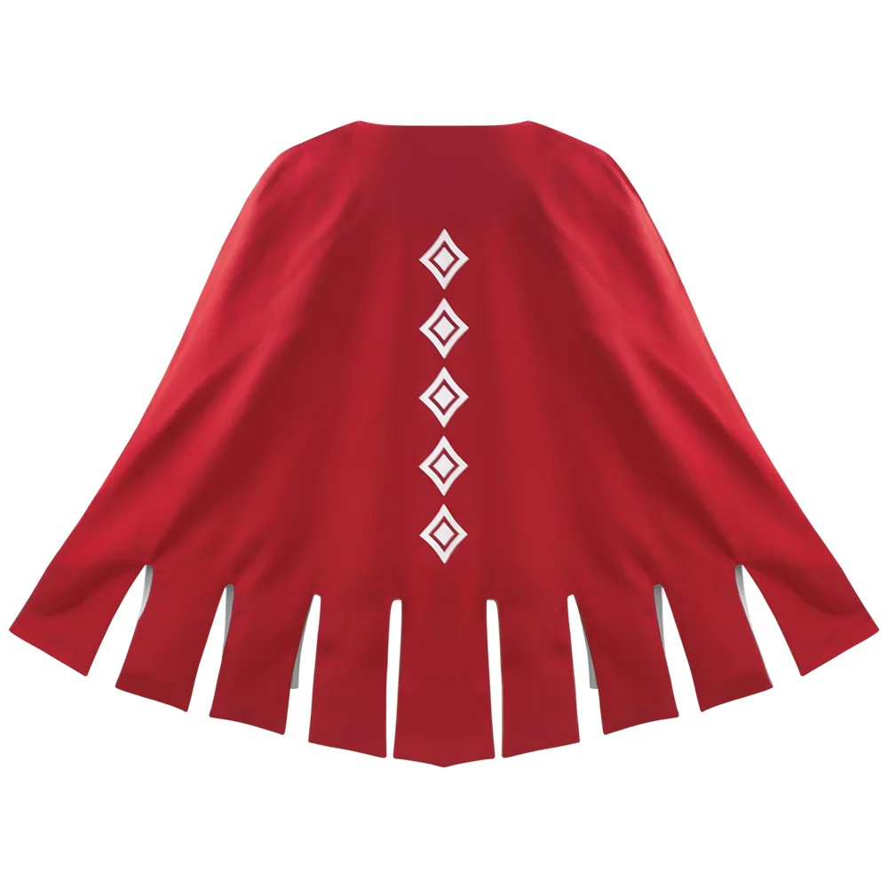 Cossky 7 цветов небо светильник-красный плащ Хэллоуин Косплей Костюм накидка |