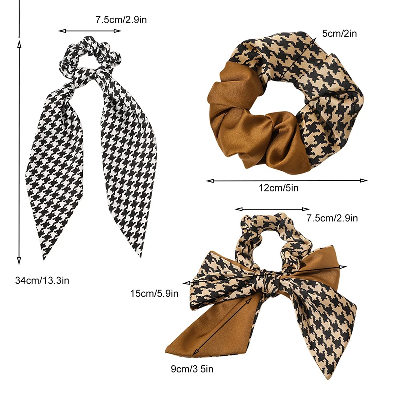 

New Classic Plaid Headband Soft Bow Hairband Winter Warm Hair Ring Headwear Adult Hair Accessories Wholesale Hairband