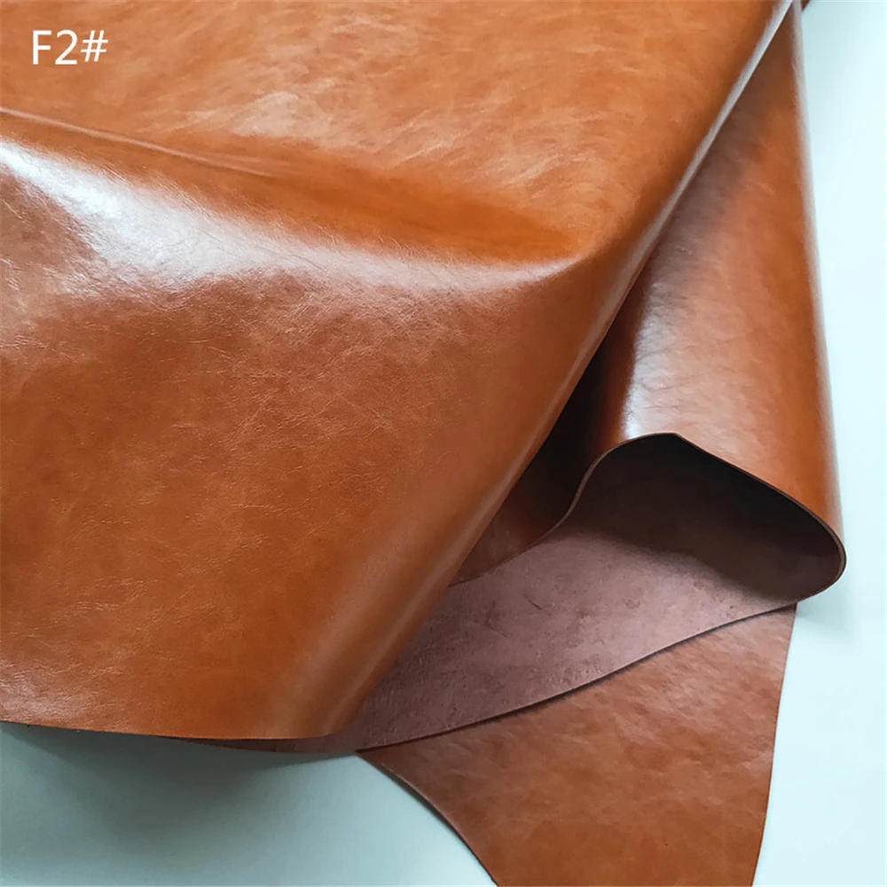 Натуральная Воловья кожа с воском для ручной работы кожаная ткань Crazy Horse вощеная