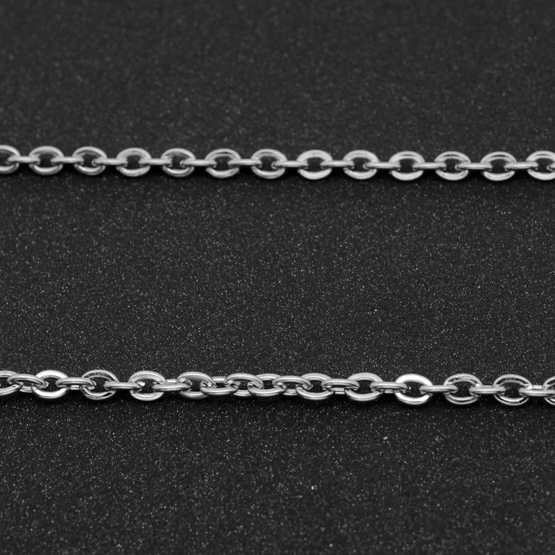 Ожерелье из нержавеющей стали пересекающее шею Chian DIY ювелирное изделие