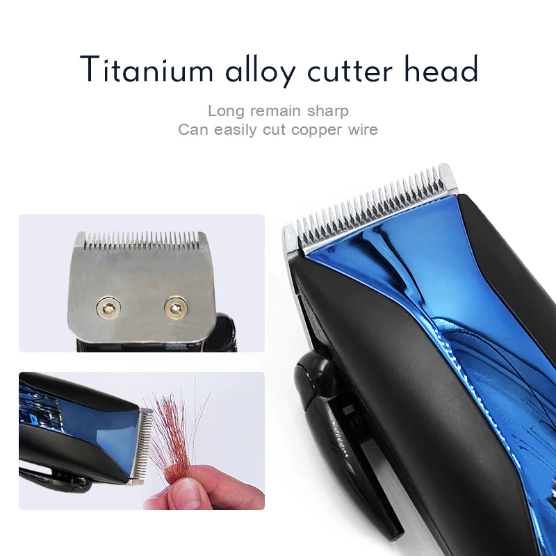 

Portable Electric Hair Clipper Rechargeable Mini Hair Trimmer Professional Barber Beard Hair Cutting Machine Cutter