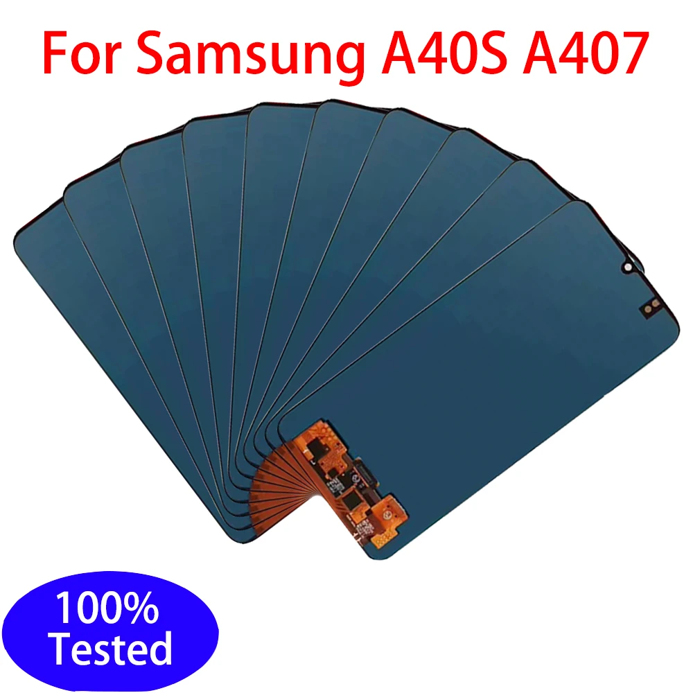 

5/10 шт., 6,4 дюймовый ЖК-дисплей Incell TFT для Samsung A40s A407, ЖК-дисплей и сенсорный экран, дигитайзер в сборе, экран, Запасная часть