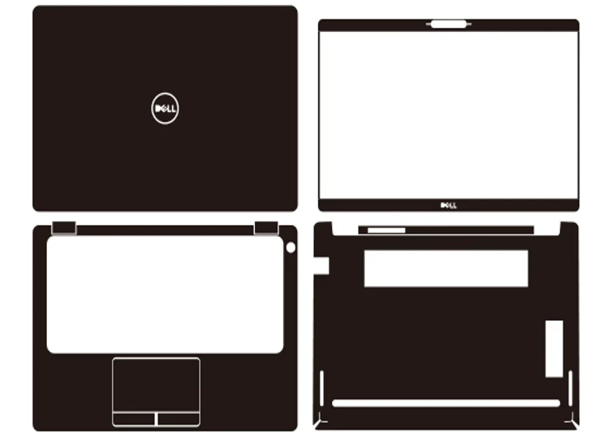 

Laptop Carbon fiber Vinyl Skin Sticker Cover For DELL Latitude 5300 13.3" nontouchscreen