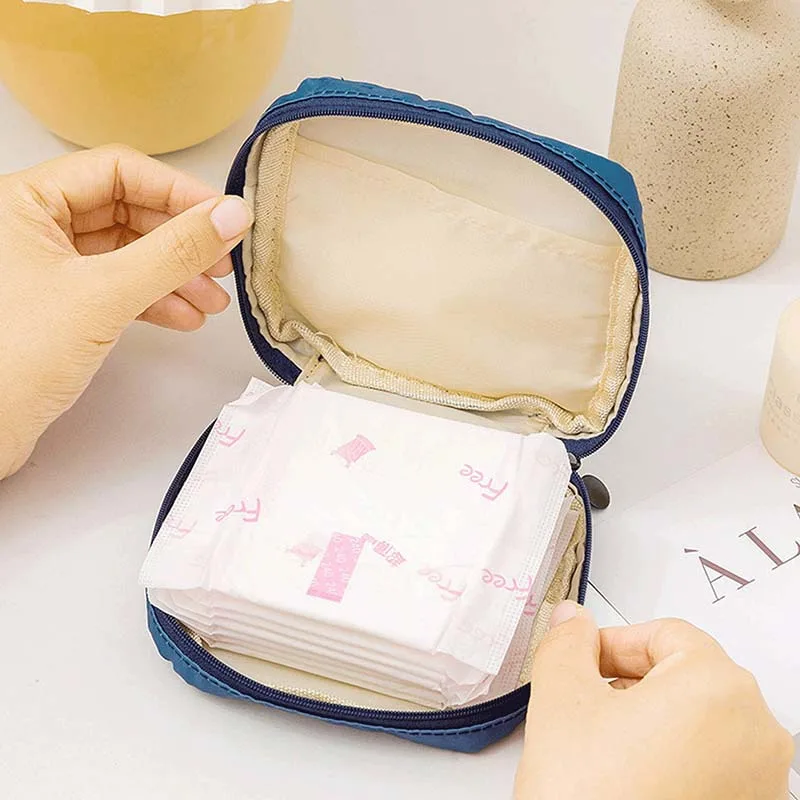 Женская маленькая косметичка милая дорожная миниатюрная сумка для хранения