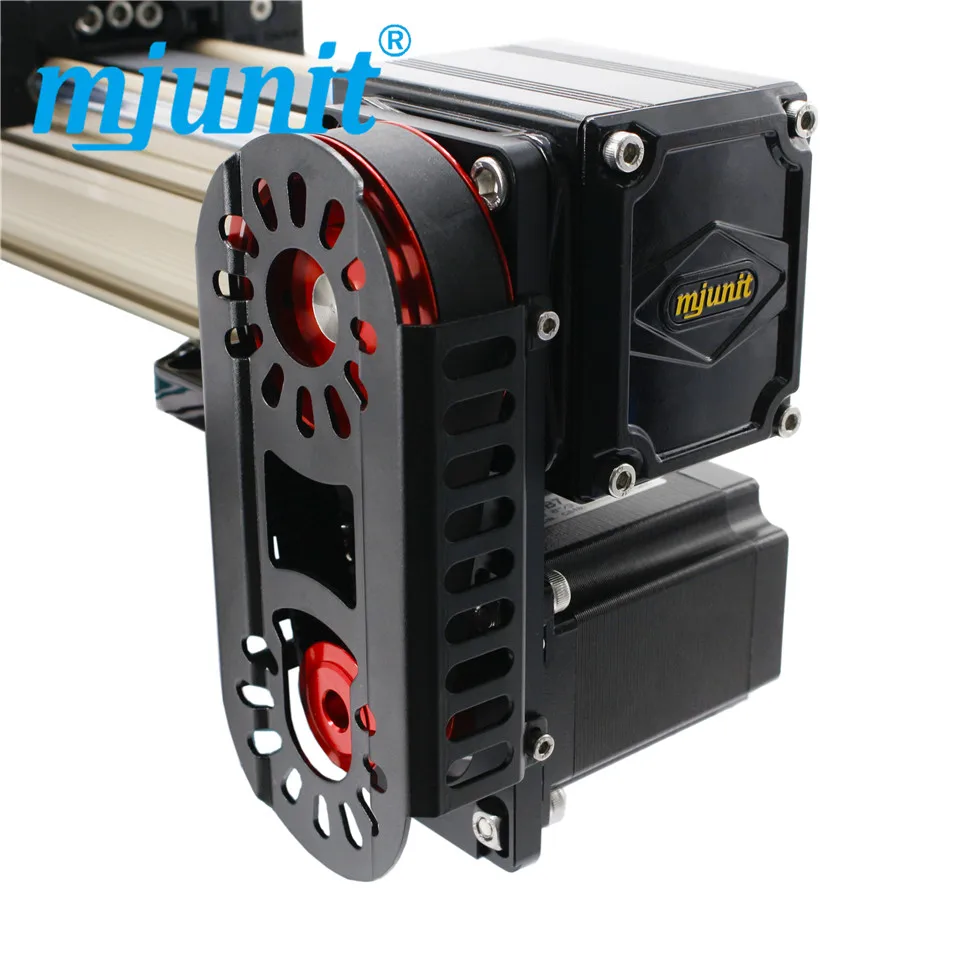 Mjunit 60N MJ60 Nema 23/60 Серводвигатель зубчатый шкив редуктор(1:2. 5