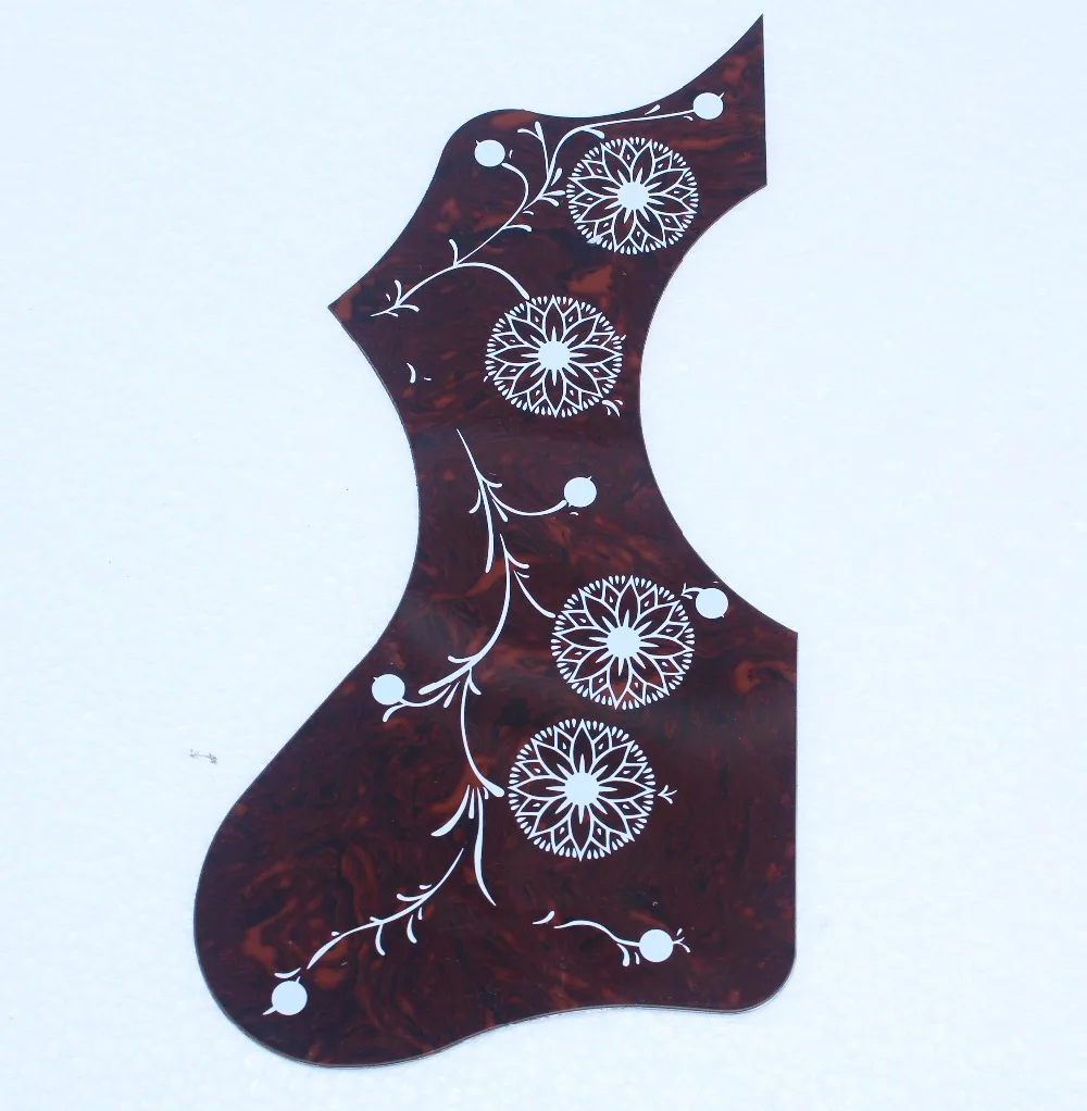42/43 дюйма pickguards используется для акустика jumbo Гитары s резными модель накладку целлулоид Гитара защитная пластина 1,2 мм толщина