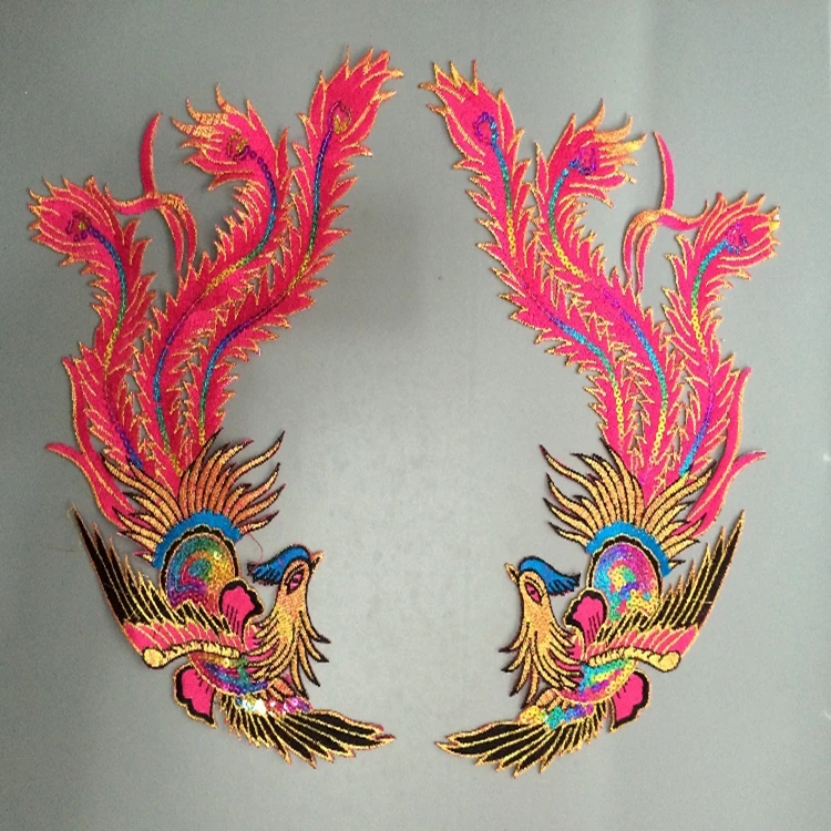 2 шт./лот сценические костюмы с вышивкой кружевная нашивка сделай сам для платья