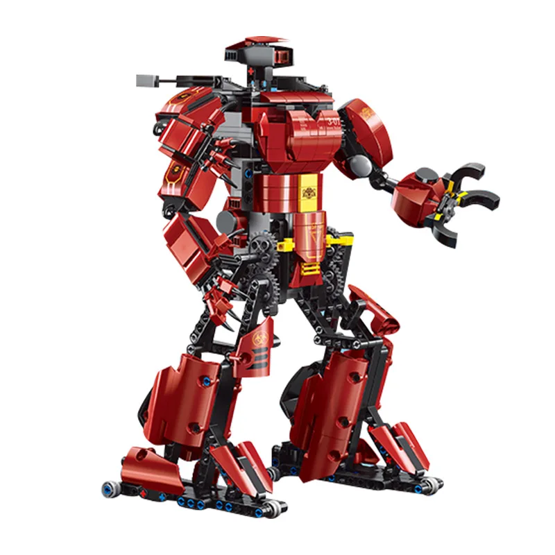 MOULD KING 15038 APP Programming Remote Control Crimson Robot Technical Building Blocks Mechanical Model Toys for Children | Игрушки и