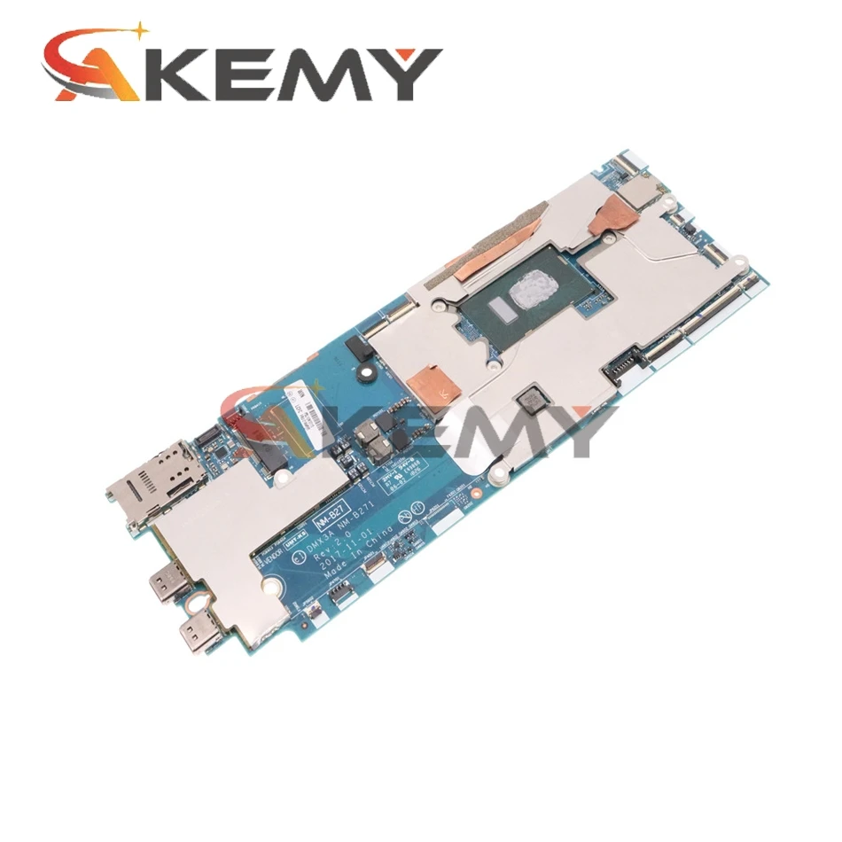 

DMX3A NM-B271 For Lenovo Thinkpad X1 Tablet 3rd Gen Laptop motherboard with I7-8550/8650U RMA 8G FRU:01AW879 100% fully tested