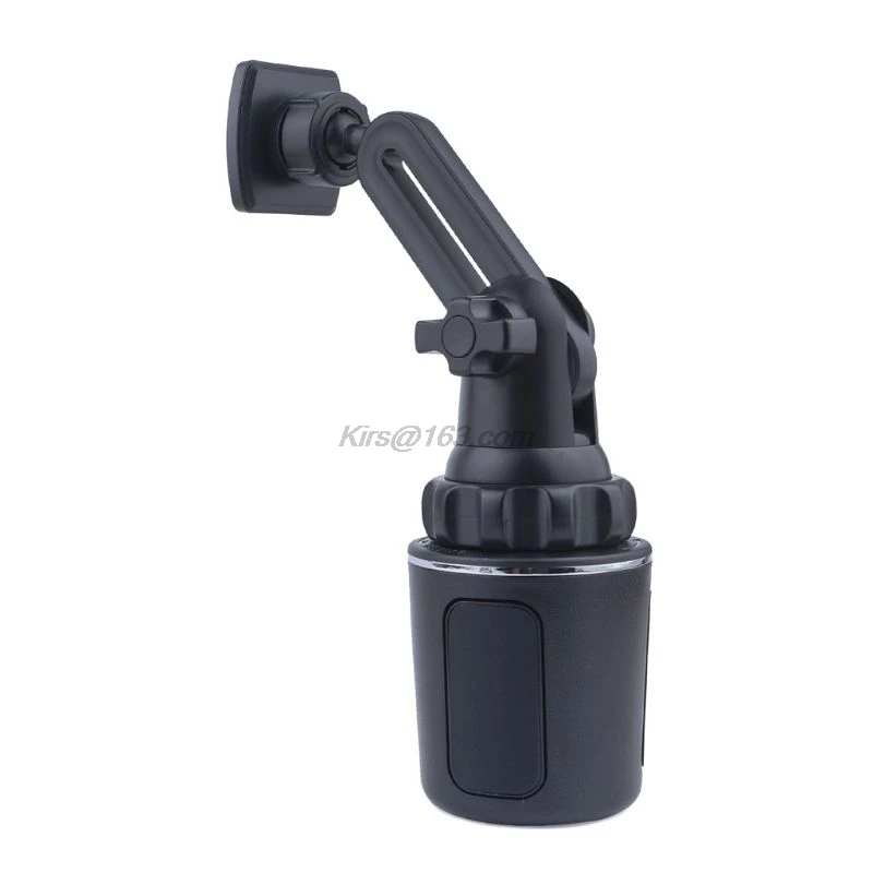 adjustable long arm magnetic mobile phone mount car cup magnet holder stand for iphone smartphone 3 7 inch cellphone free global shipping