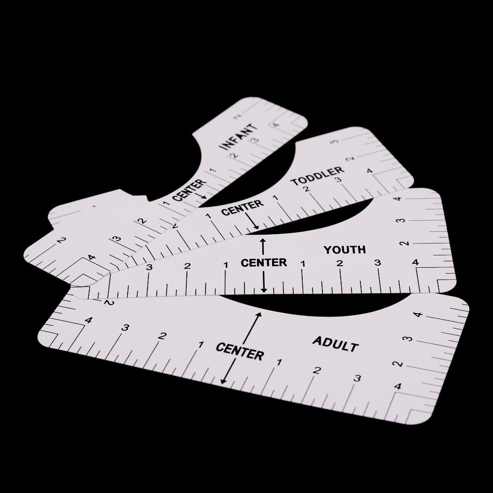 Линейка для выравнивания футболок 4 шт. | Дом и сад